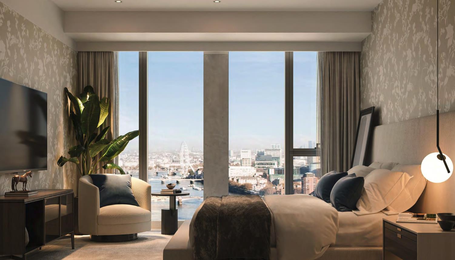 1 bed property in River Park Tower, 1 Nine Elms Lane, London